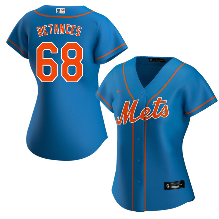 Nike Women #68 Dellin Betances New York Mets Baseball Jerseys Sale-Blue